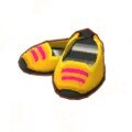 きいろいヒモつきシューズ