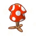 きのこもようのふく