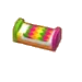 カラフルなベッド