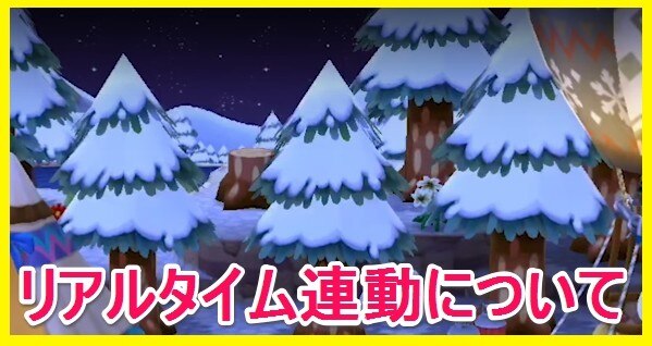リアルタイム連動について