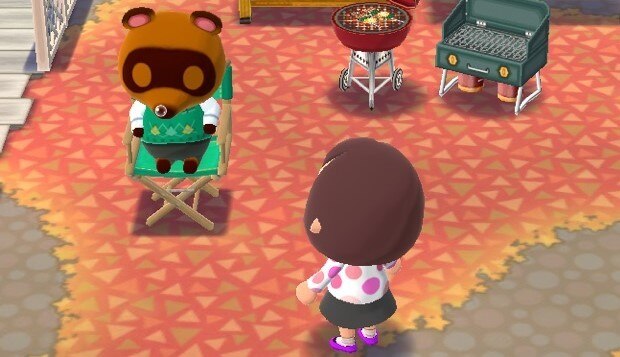 寝てるたぬきち