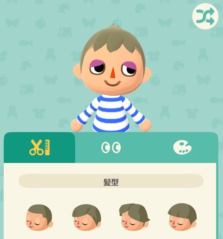 髪型