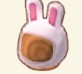 うさぎのかぶりもの