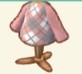 ピンクアーガイルのふくL