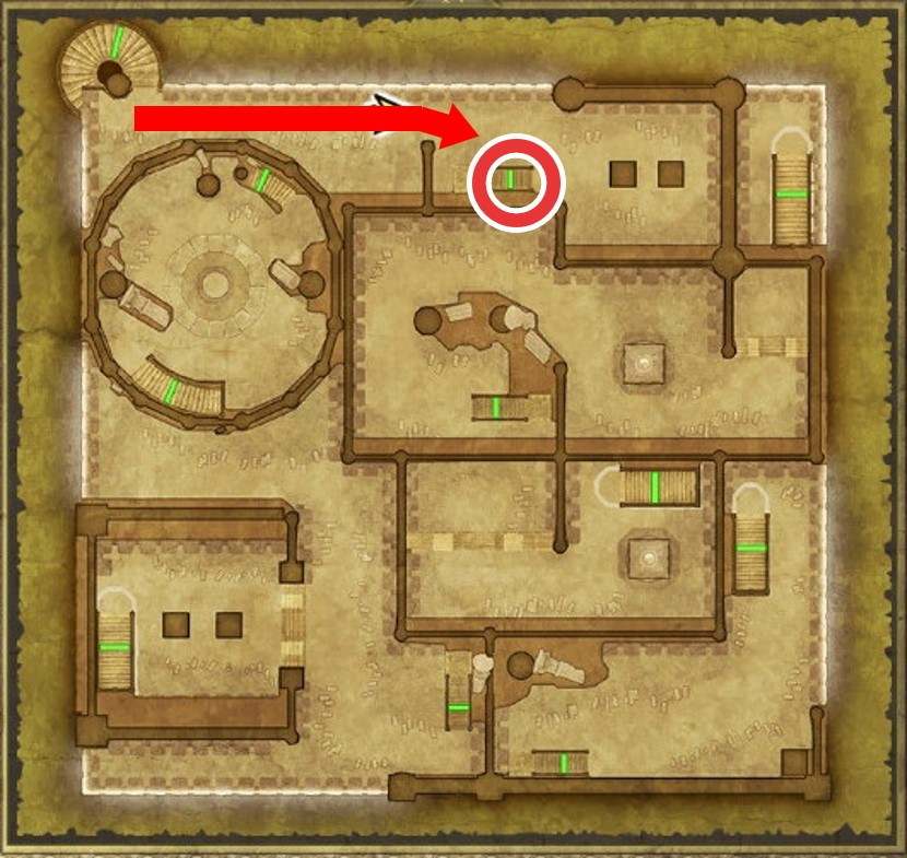 攻略チャート6 大灯台5F