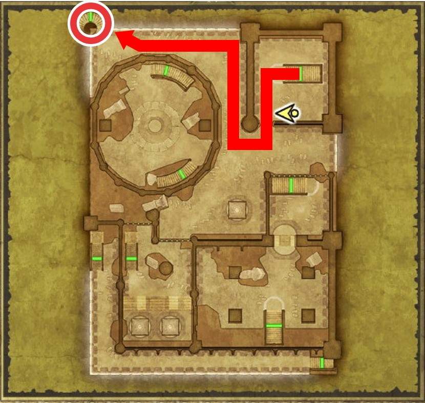 攻略チャート6 大灯台6F