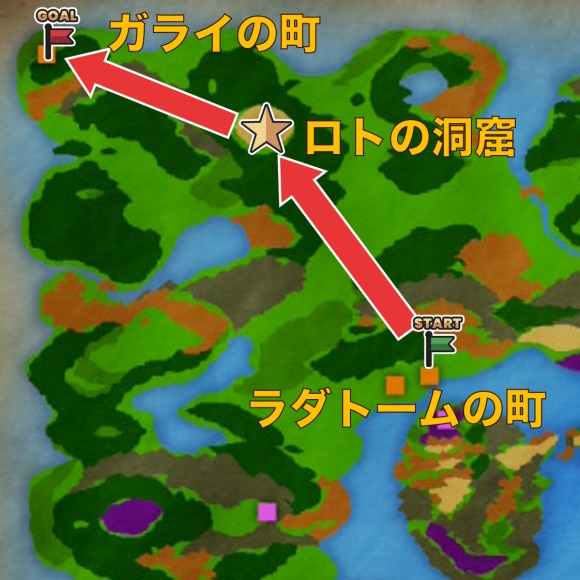 ラダトーム→ガライ