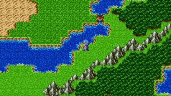 橋を渡らずにローレシア(最初の街)へ向かう