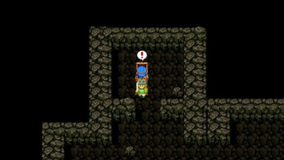 洞窟左下で71ゴールド入手