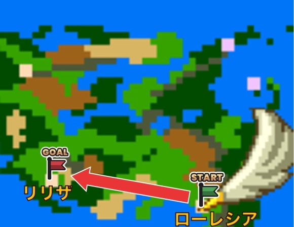 ローレシアからリリサ