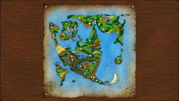 せかいじゅのはのマップ