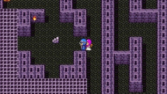 逆ト形の壁付近に貫通できる壁