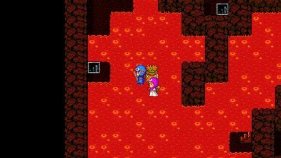 マグマは気にせず進む