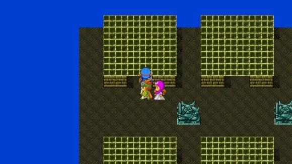 左上の小部屋でバズズとエンカウント