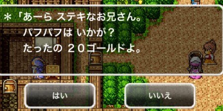 マイラの村でぱふぱふできる