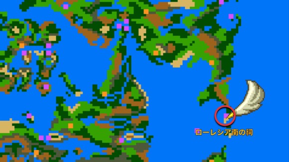 ローレシア南の祠