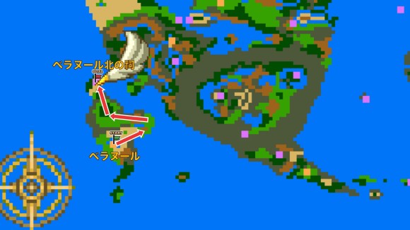 ベラヌール北の祠行き方