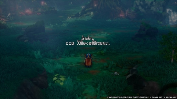 妖精の隠れ里に向かう