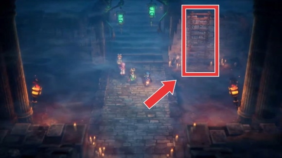 ロンダルキアへの洞窟 3つ目の十字路を南