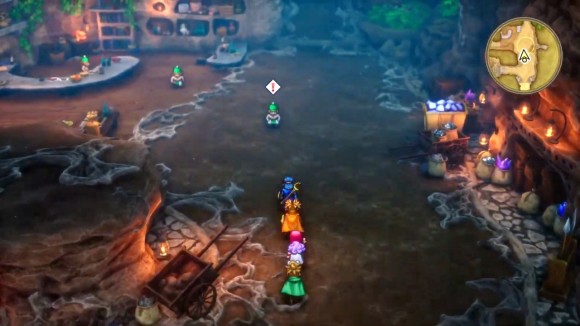 ドワーフ洞窟に向かう