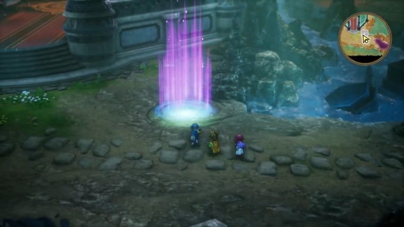 ドラクエ2 竜王の城 6F転移床