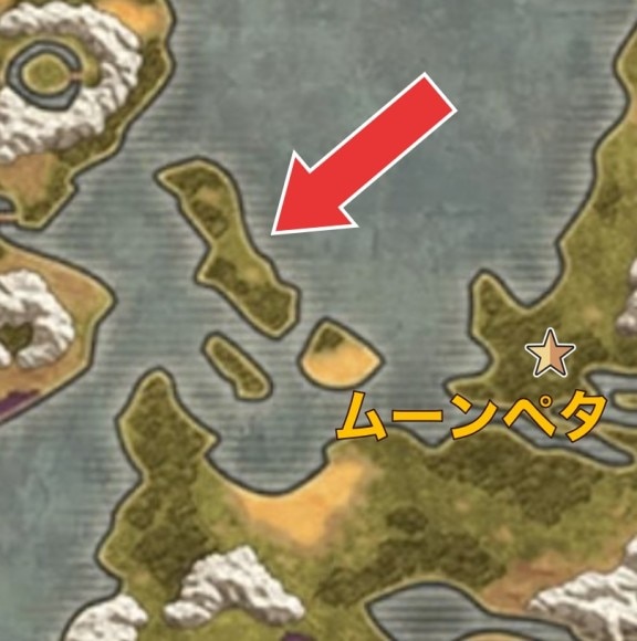 ムーンペタ西の島(推奨レベル30)