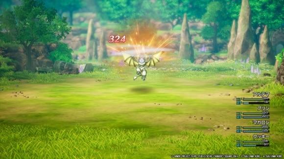 主人公のけもの突きを中心にダメージを稼ぐ