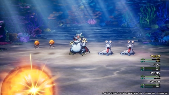 主人公のにおうだちで味方を守る