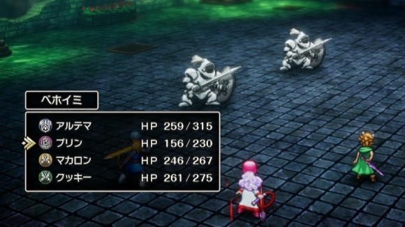 HPは約110ほど確保しながら戦う