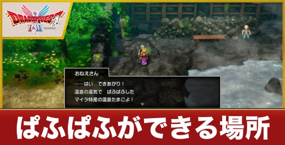 【ドラクエ1&2リメイク】ぱふぱふができる場所