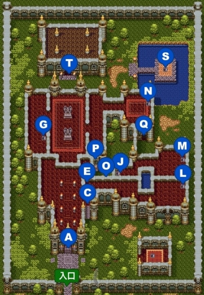 ドラクエ3 バラモス城のマップ攻略 宝箱やちいさなメダルの入手場所 Dq3 アルテマ