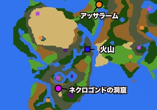 ドラクエ 3 地図