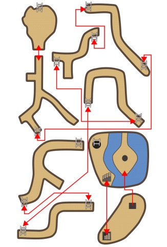ドラクエ7 神木の根っこのマップと入手アイテム アルテマ