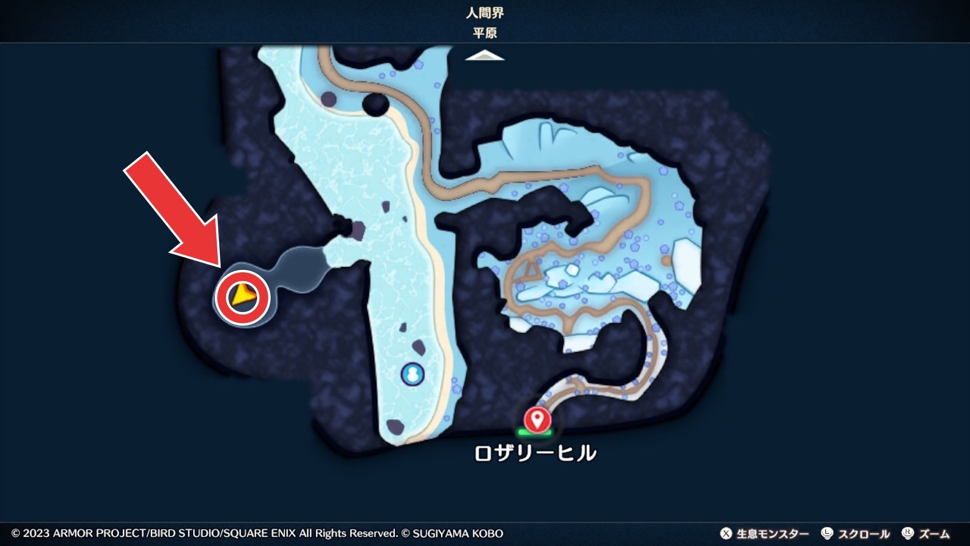 平原宝箱マップ4