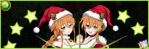 八舞耶倶矢&八舞夕弦(クリスマスver.)の評価とスキル倍率