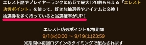 エレスト 功労賞ポイント交換おすすめアイテムと優先度 エレメンタルストーリー アルテマ