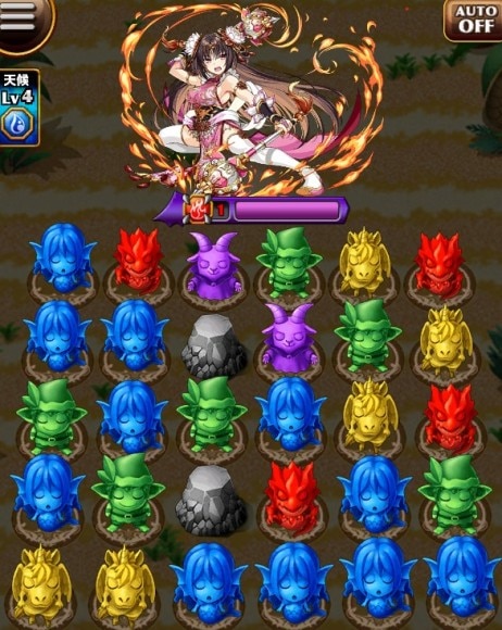 試練の塔　wave2 ボス盤面