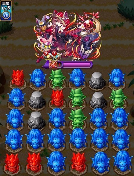 試練の塔27階ステージ2盤面