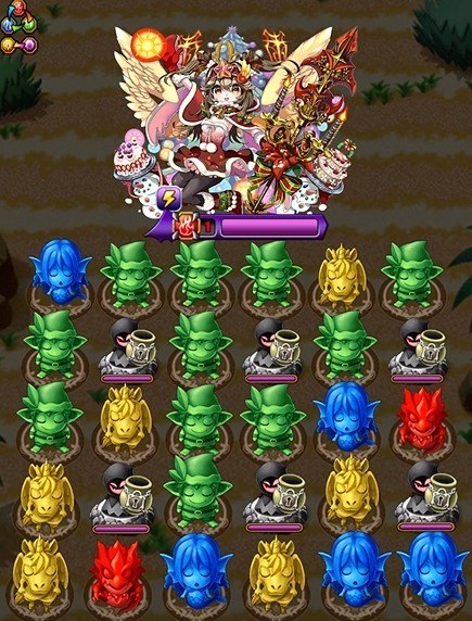 試練の塔28階ステージ2盤面