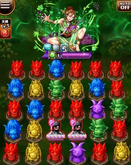 ディオニュソス　ボス盤面