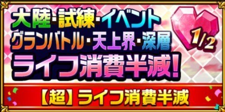 超ライフ消費半減キャンペーン