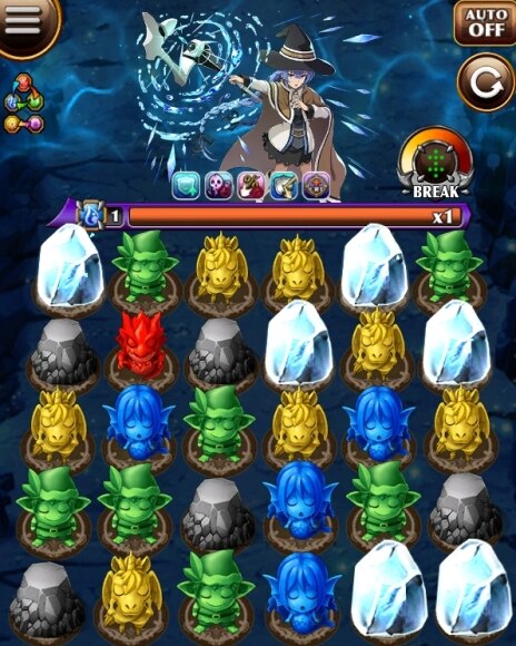 グランユナイテッド【水】　ボス盤面