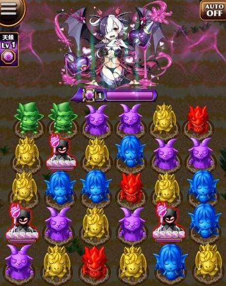 究極サキュバス　ボス盤面