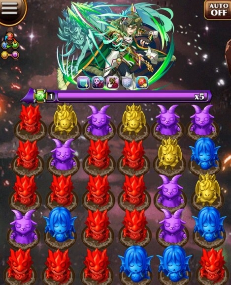 神王加護ブレイド　ボス盤面