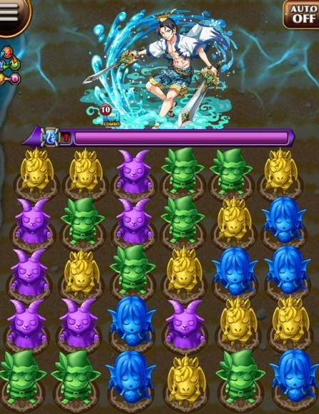 真夏のリュウビ　ボス盤面