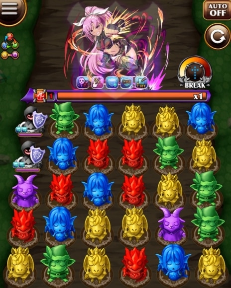 リィズ・スマートグラユナ盤面
