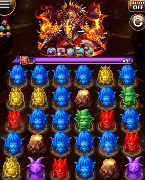イグニス・アビスEX　ボス盤面