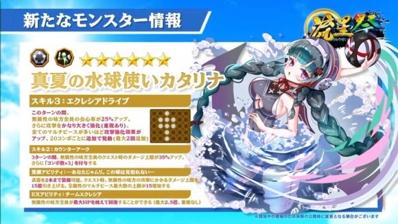 真夏の水球使いカタリナ