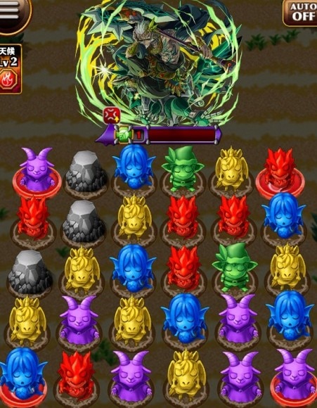 ペルーン　ボス盤面