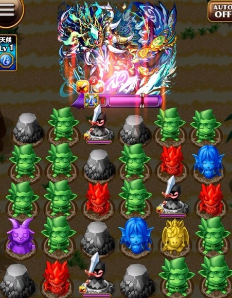 究極ゼノティウス　ボス盤面